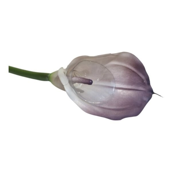 Kalla Kalia gałązka pojedyncza gumowa H 74 cm 12cmx9 cm