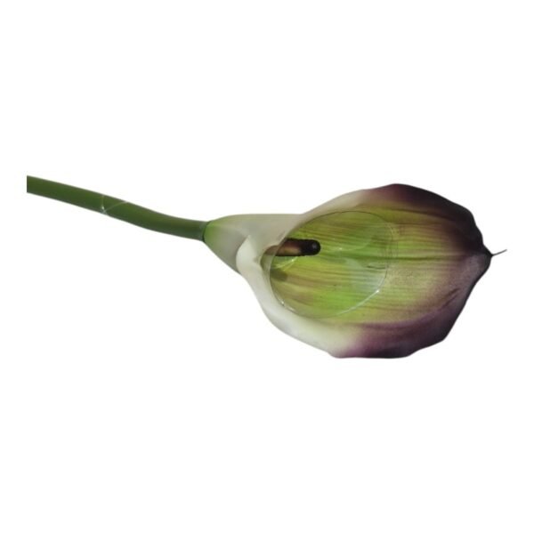 Kalla Kalia gałązka pojedyncza gumowa H 74 cm 12cmx9 cm