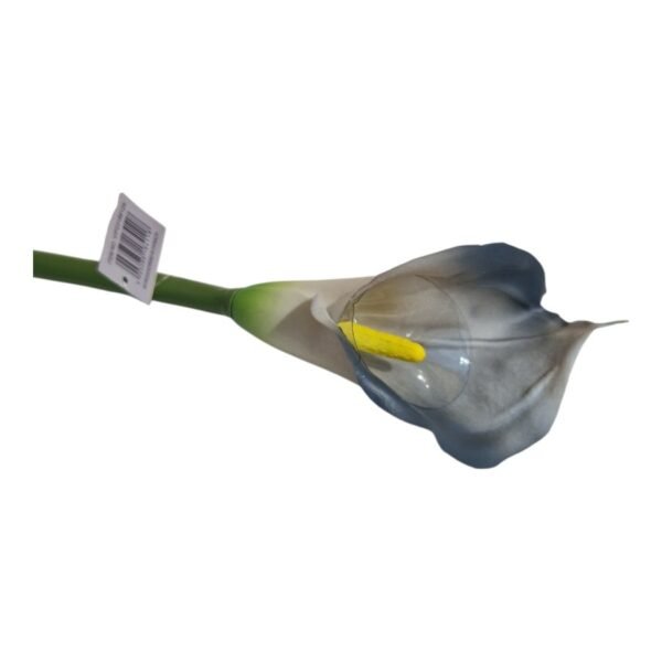 Kalla Kalia gałązka pojedyncza gumowa H 74 cm 12cmx9 cm