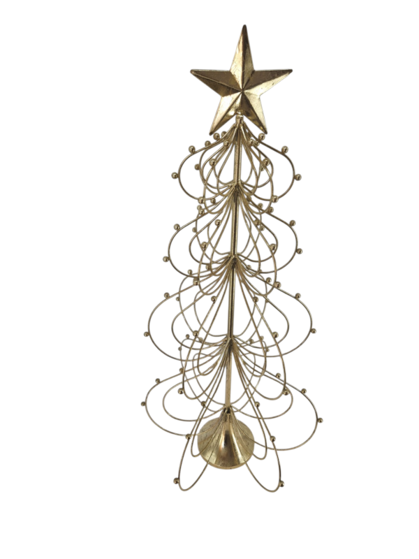 Choinka Metalowa Duża H 92 cm LS25B3156-GOLD