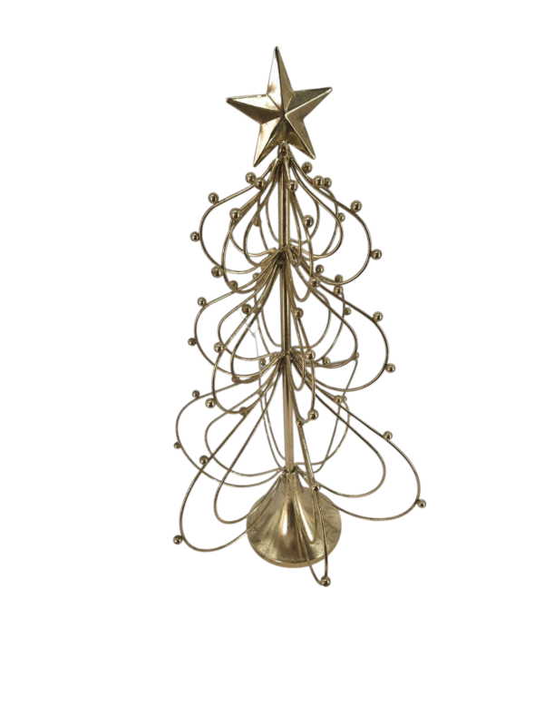 Choinka Metalowa Mała H 65 cm LS25B3156S-GOLD