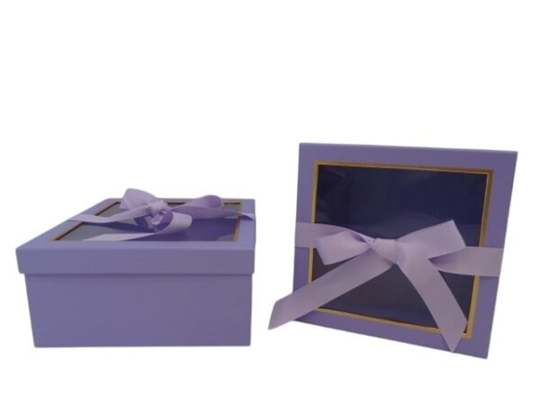 Flowerbox pudełko na kwiaty 2 w 1 W9570-4/2 LILAC