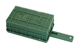 Floret z gąbką florystyczną zieloną do kwiatów żywych MAXI 1 szt 5907691078101