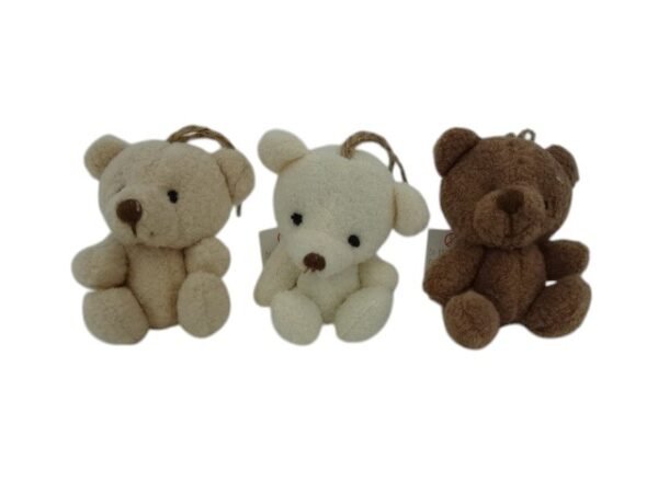 Misie pluszowe, dodatek do prezentów i bukietów (flowerboxów) h 7 cm pak. 12 szt 5,50