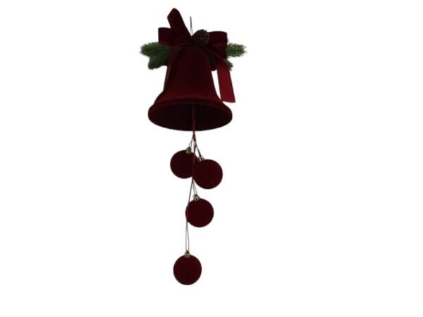 Dzwonek Bożonarodzeniowy h 46 cm 26K021